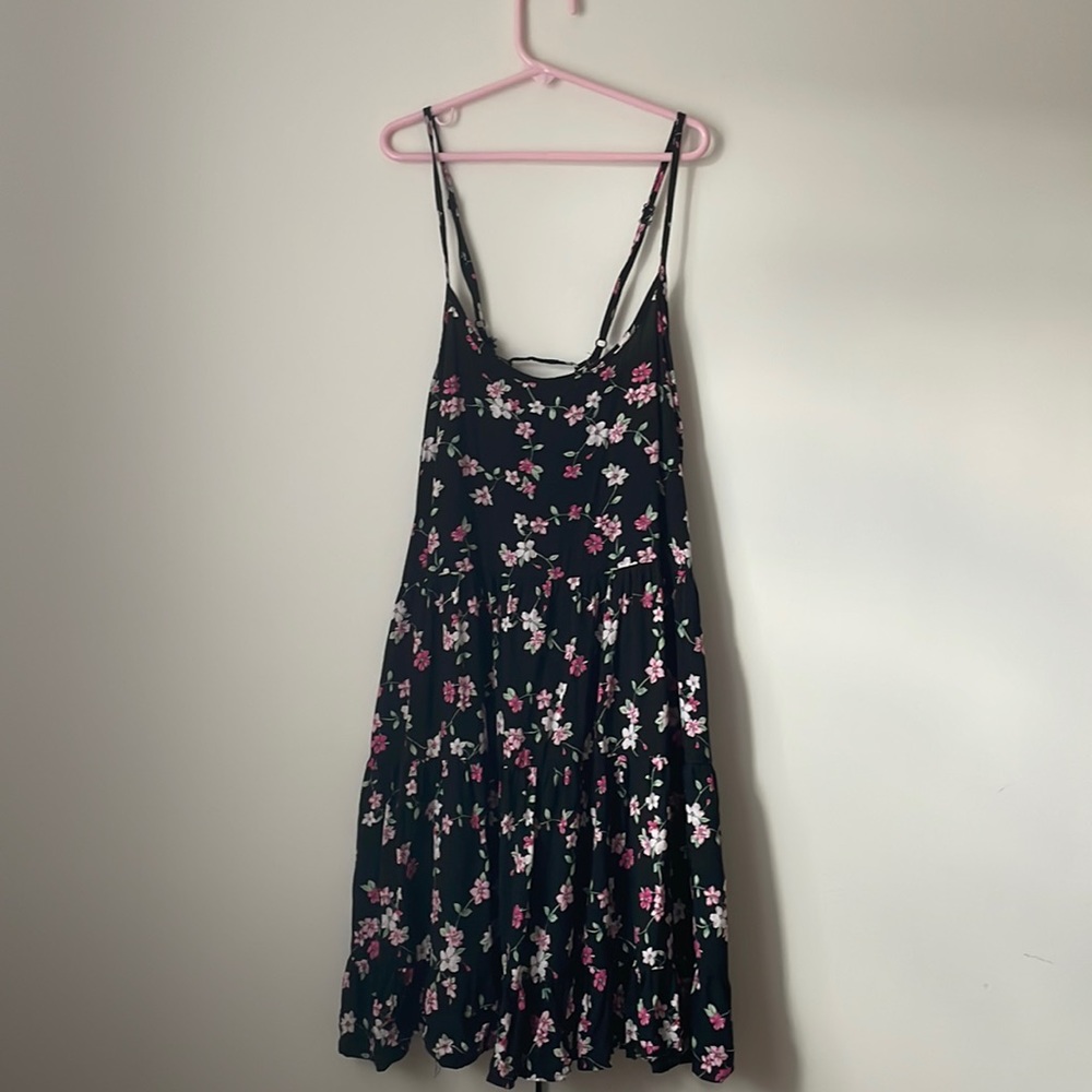 Black Floral Dress